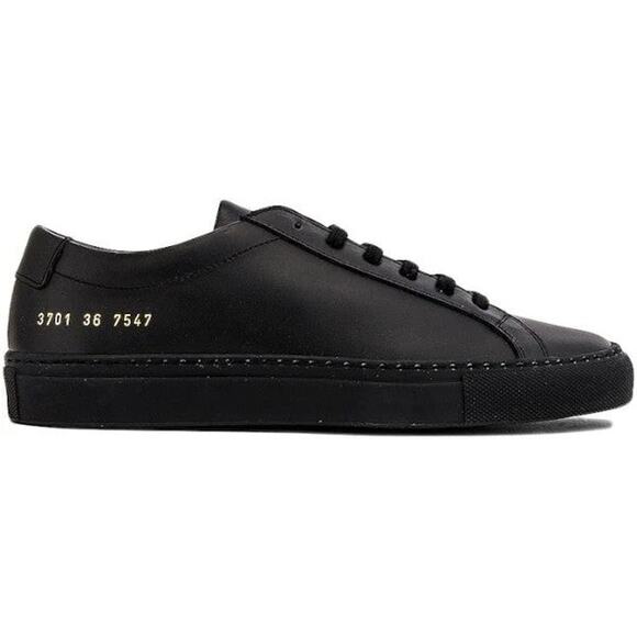 Common Projects Achilles Leather Sneakers Black - 5